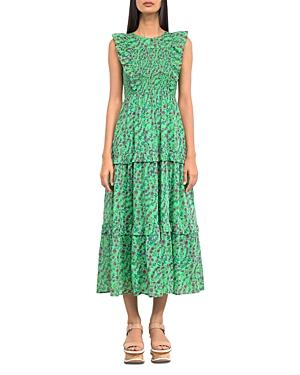 Banjanan Iris Tiered Ruffled Dress