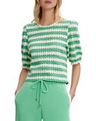 Maje Marigny Crochet Top