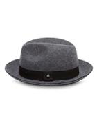 Ted Baker Hattie Wool Contrast Band Fedora Hat