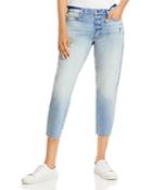 Frame Le Garcon Cropped Jeans In Clash