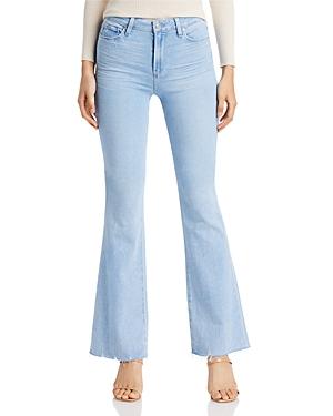 Paige High Rise Laurel Canyon Jeans In Rally Distressed