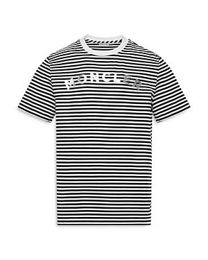 Moncler Logo Striped Crewneck Ringer Tee