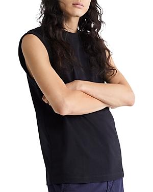 Calvin Klein Standards Compact Cotton Blend Solid Muscle Tee