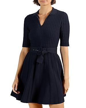 Ted Baker Knitted Collar Skater Dress