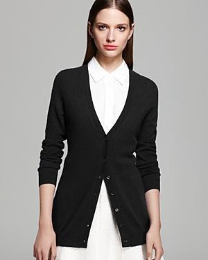 C By Bloomingdale's Cashmere Grandfather Cardigan