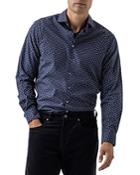 Rodd & Gunn Clydebank Cotton Poplin Micro Paisley Print Regular Fit Button Down Shirt