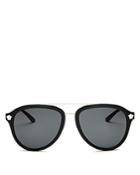 Versace Collection Men's Brow Bar Aviator Sunglasses, 58mm