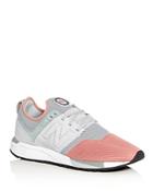 New Balance Men's 247 Mixed Media Lace Up Sneakers