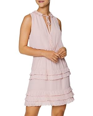 Laundry By Shelli Segal Ruffled Sleeveless Mini Dress