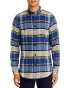 Ps Paul Smith Plaid Flannel Regular Fit Button-down Shirt