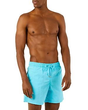Vilebrequin Aqua Octo Band Solid Regular Fit 5.5 Swim Trunks
