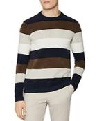 Reiss Colorado Chanelle Stripe Crewneck Sweater