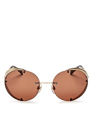 Valentino Round Sunglasses, 51mm