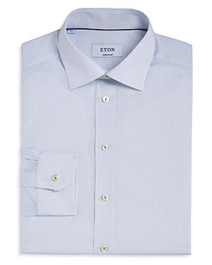 Eton Micro Pattern Regular Fit Dress Shirt