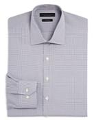 The Men's Store At Bloomingdale's Mini Check Slim Fit Dress Shirt - 100% Exclusive