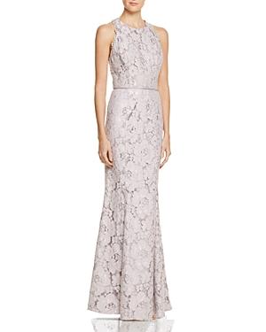 Js Collections Lace Racerback Gown