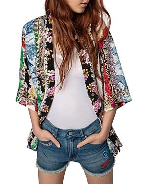 Zadig & Voltaire Tong Printed Jacket