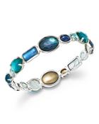 Ippolita Sterling Silver Rock Candy Wonderland All Stone Bangle In Merino