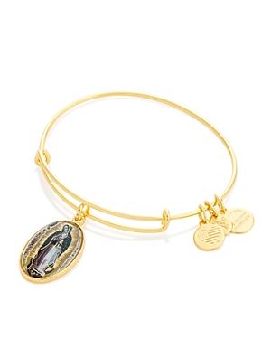 Alex And Ani Mary Of Guadalupe Expandable Wire Bangle