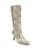 Sam Edelman Women's Samira Snake Embossed Leather Tall Boots