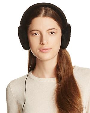 Ugg Classic Shearling Sheepskin Earmuffs With Wired Headphones