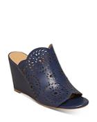 Jack Rogers Women's Ronnie Perforated Slip On Wedge Sandals