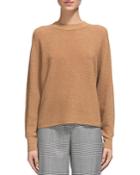Whistles Dolman Wool & Cashmere Horizontal-ribbed Sweater