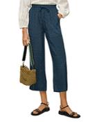 Whistles Lattice Print Ankle Pants