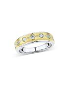 Bloomingdale's Men's Diamond Band In 14k White & Yellow Gold, 0.75 Ct. T.w. - 100% Exclusive