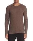 John Varvatos Collection Stitched Crewneck Sweater