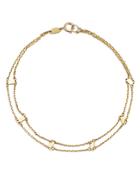 Moon & Meadow Doubled Chain & Bar Bracelet In 14k Yellow Gold - 100% Exclusive