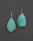 Ippolita Turquoise & 18k Yellow Gold Rock Candy Large Pear Drop Earrings