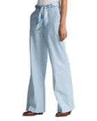 Polo Ralph Lauren Wide Leg Cotton Pants