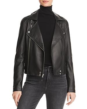 Paige Fontana Leather Moto Jacket