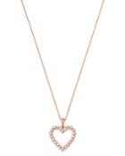 Bloomingdale's Diamond Heart Pendant Necklace In 14k Rose Gold, 18 - 100% Exclusive