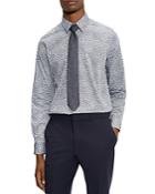 Ted Baker Cotton Floral Print Slim Fit Shirt