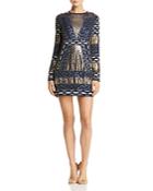 Sunset + Spring Sequined Long Sleeve Dress - 100% Exclusive