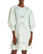 See By Chloe Eyelet A Line Dress