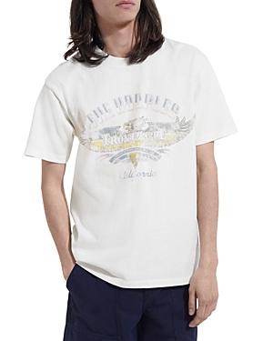 The Kooples Faded Eagle Graphic Crewneck Tee