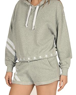 Vintage Havana Printed Waist Hoodie