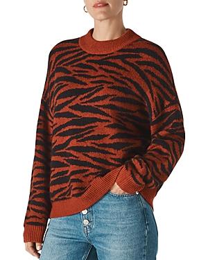 Whistles Tiger Stripe Sweater