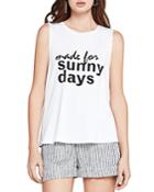 Bcbgeneration Made For Sunny Days Muscle Tank