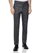 Reiss Cheval Checked Slim Fit Pants