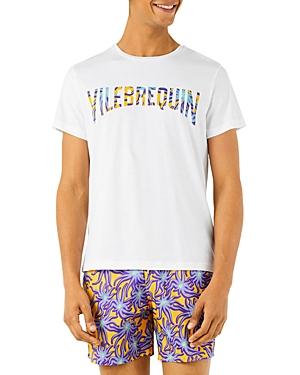 Vilebrequin Octopus Band Cotton Logo Graphic Tee