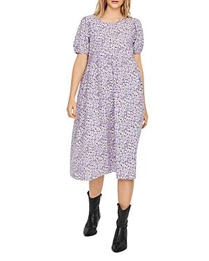 Vero Moda Kimmie Cotton Midi Dress