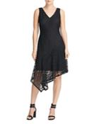 Donna Karan New York Asymmetric Lace Dress