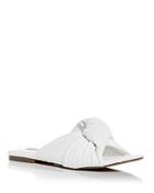 Steve Madden Women's Mentor Ruched Knot Slide Sandals