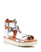 Gentle Souls Khloe Metallic Platform T-strap Sandals - 100% Bloomingdale's Exclusive