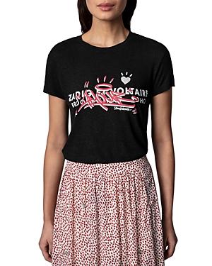 Zadig & Voltaire Walk Address Graphic Tee