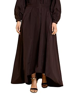 Marina Rinaldi Confetto Taffeta High/low Maxi Skirt